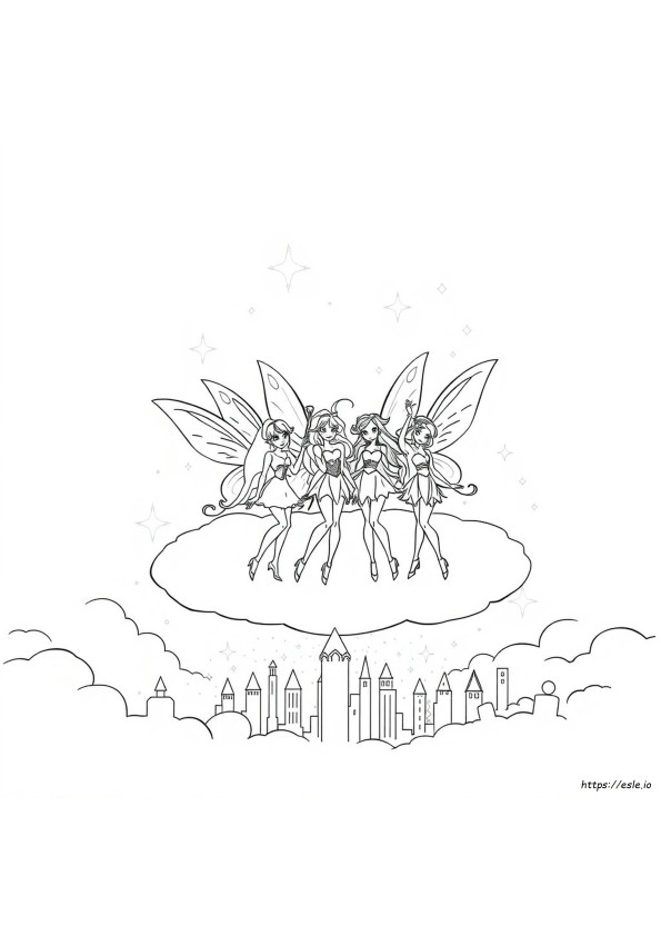 Desenhos Para Colorir Das Winx
