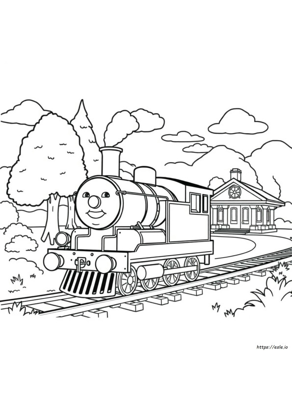 Casey Jr Disegni Da Colorare