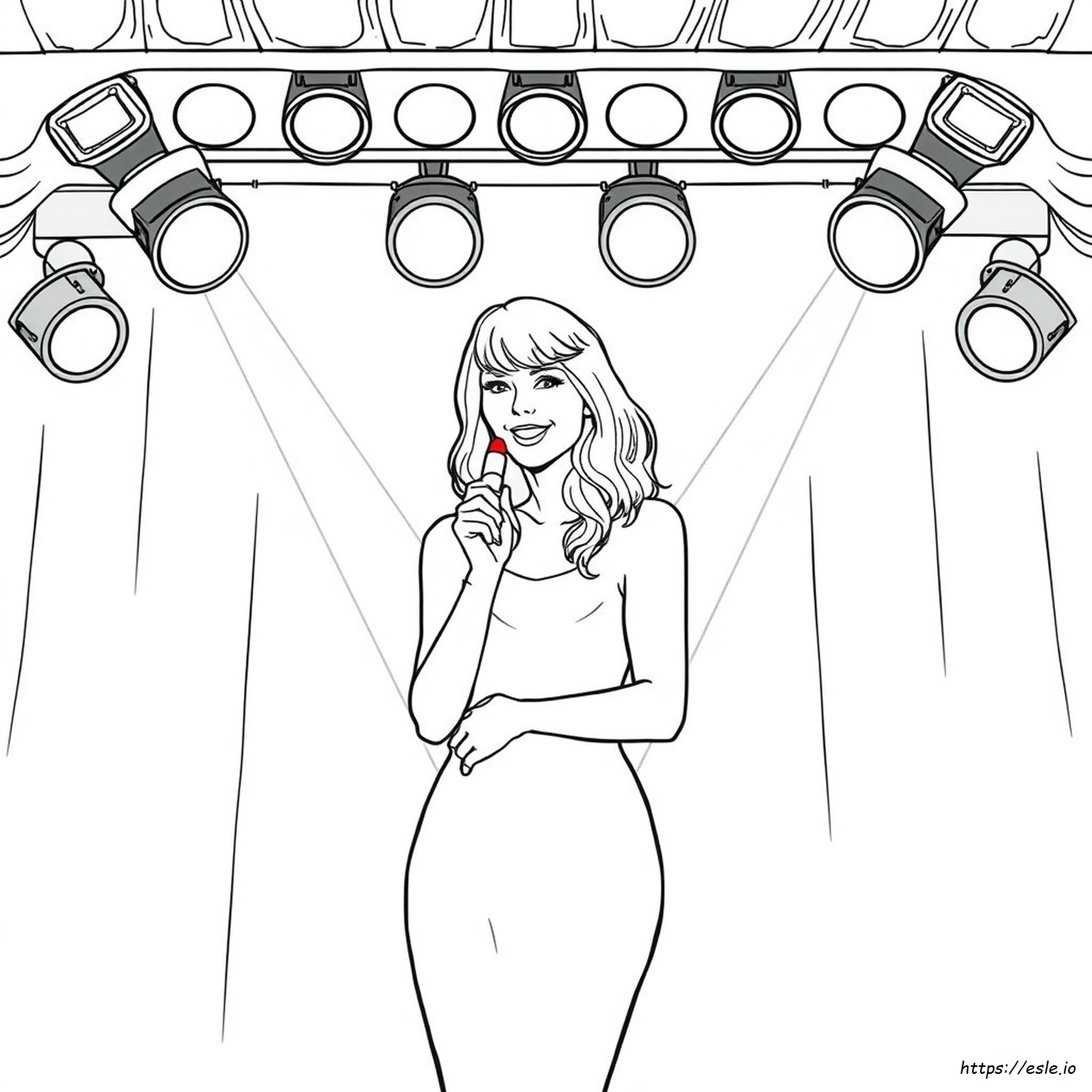 Taylor Swift 1989 Dibujos Para Colorear