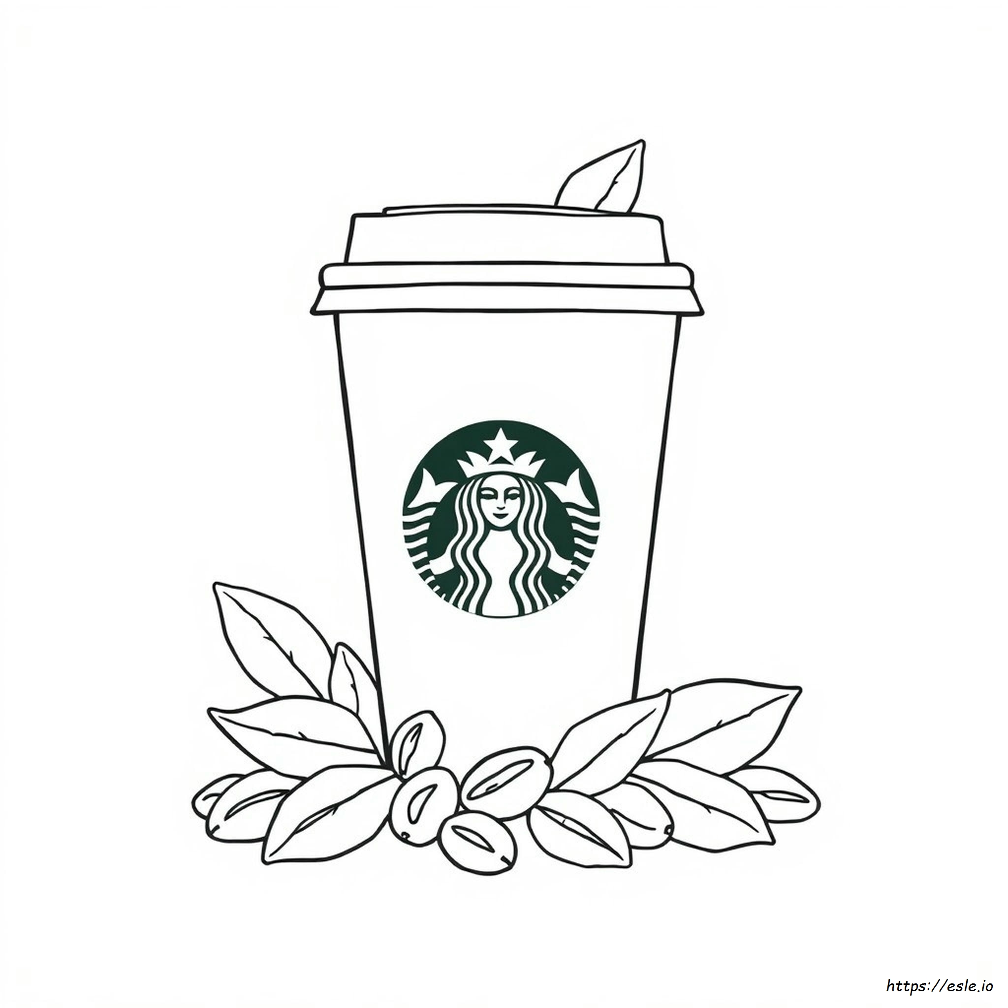 Starbucks Coloring Pictures