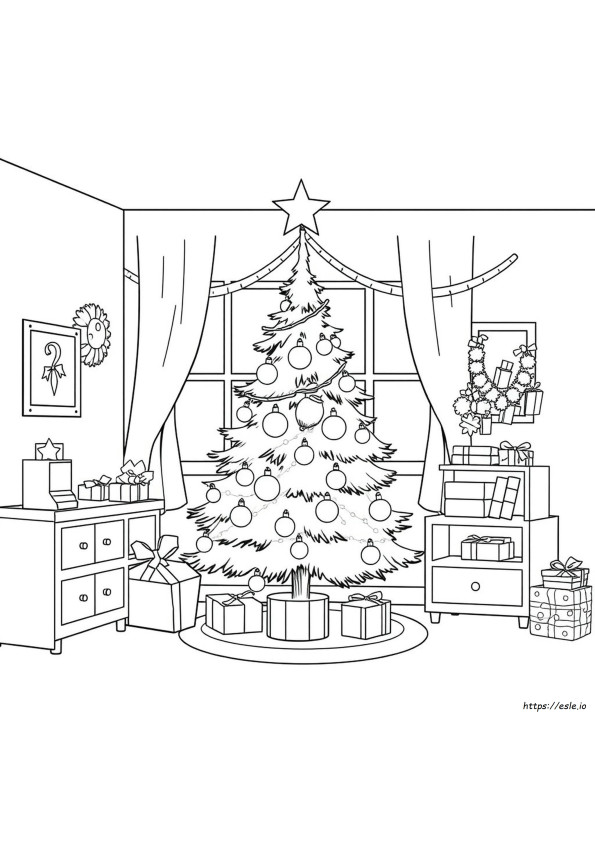 Preschool Christmas Coloring Sheets