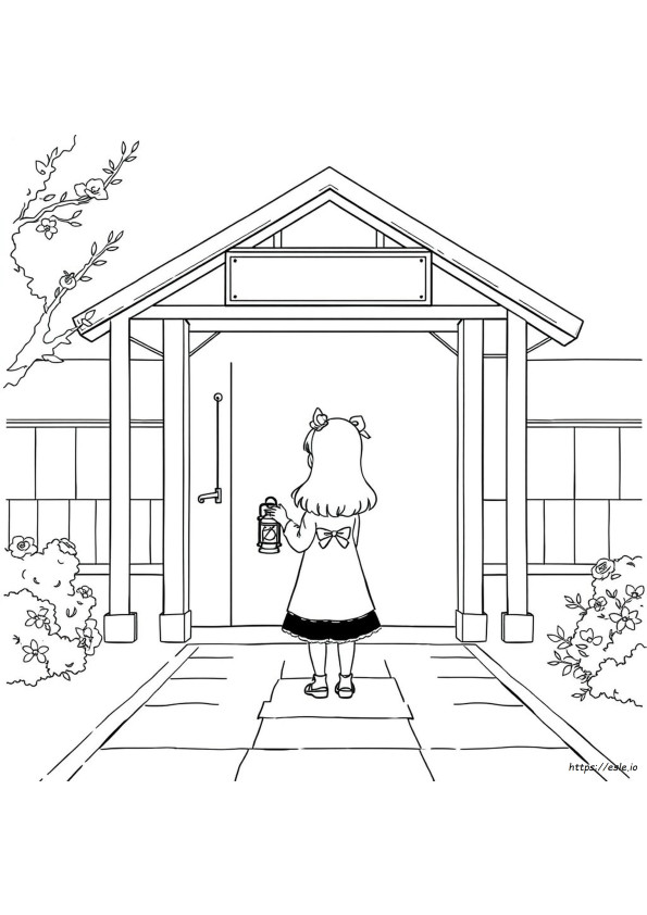 Chiaki Nanami Ausmalbilder
