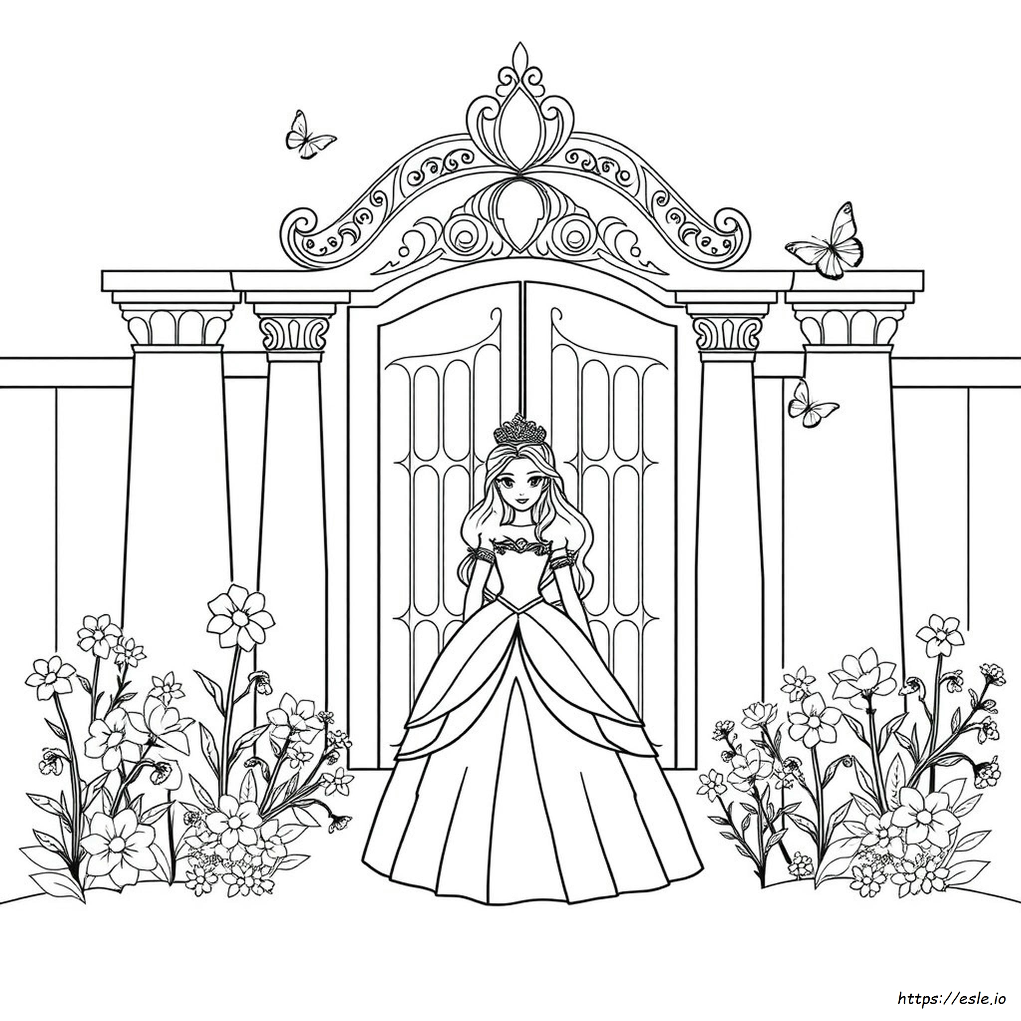 Disegni Da Colorare Di Principesse