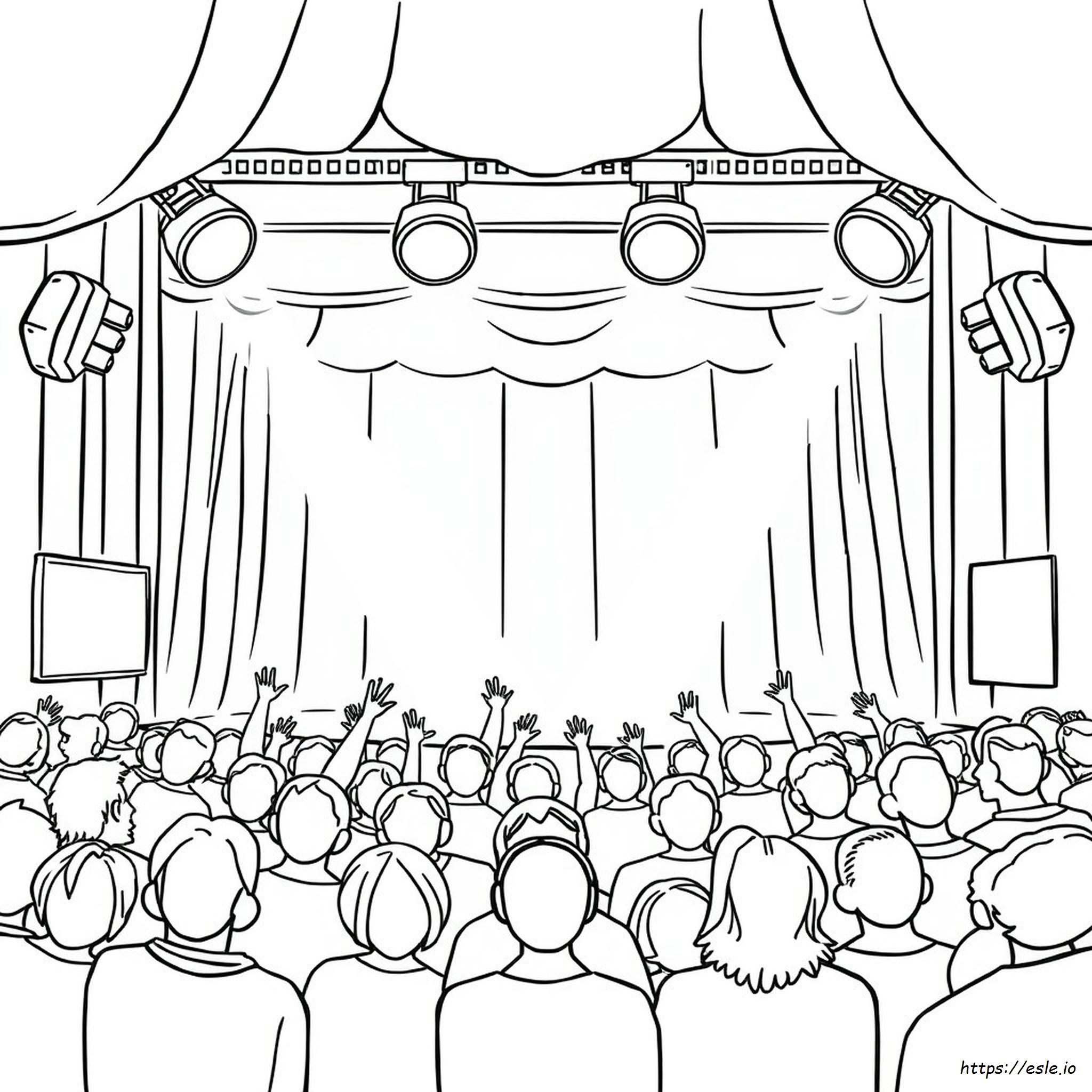 Broadway Coloring Pages Free Printable