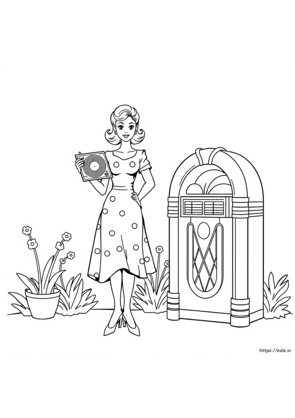 Coloriages Gratuits Sur Les Années 1950