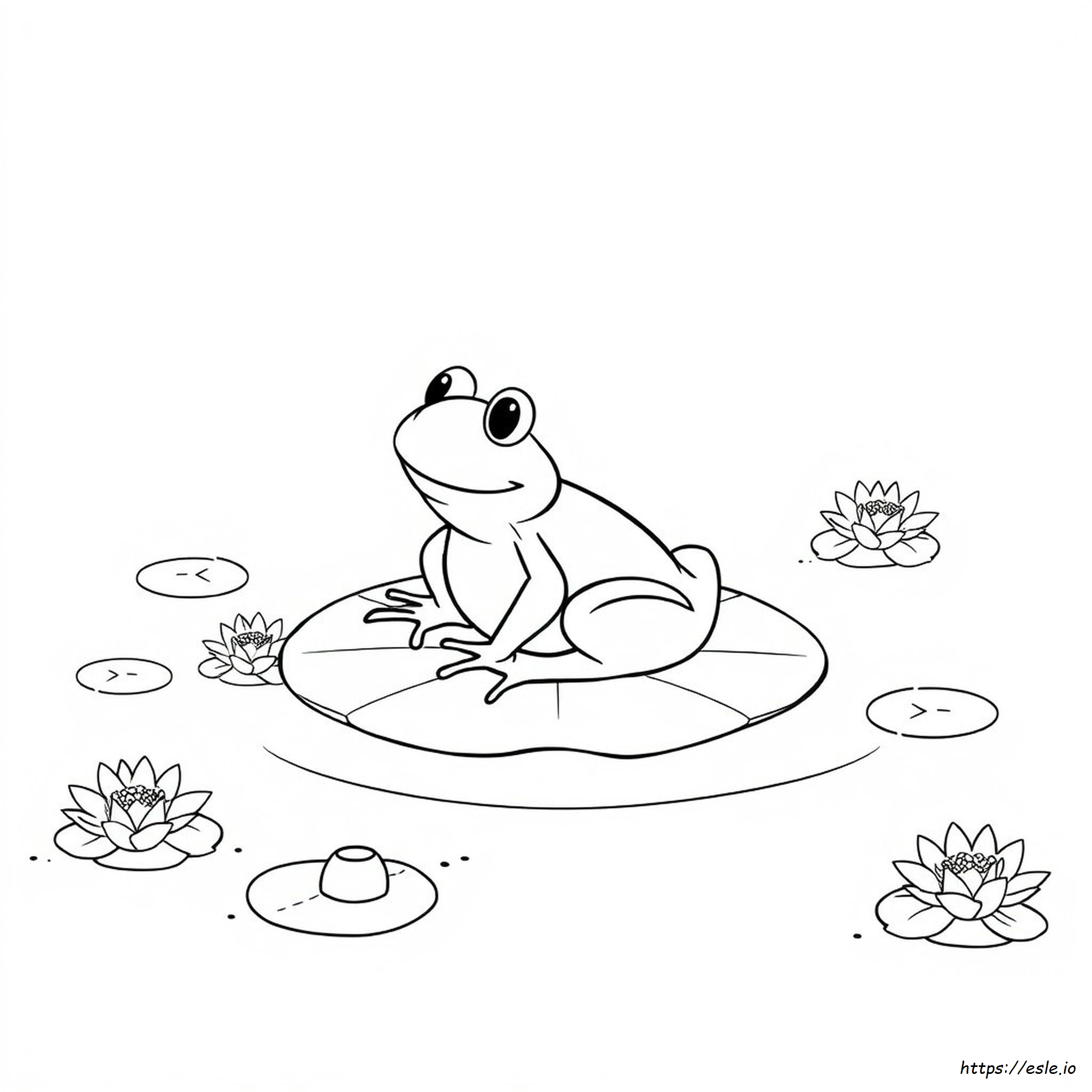 Adult Coloring Pages Frogs