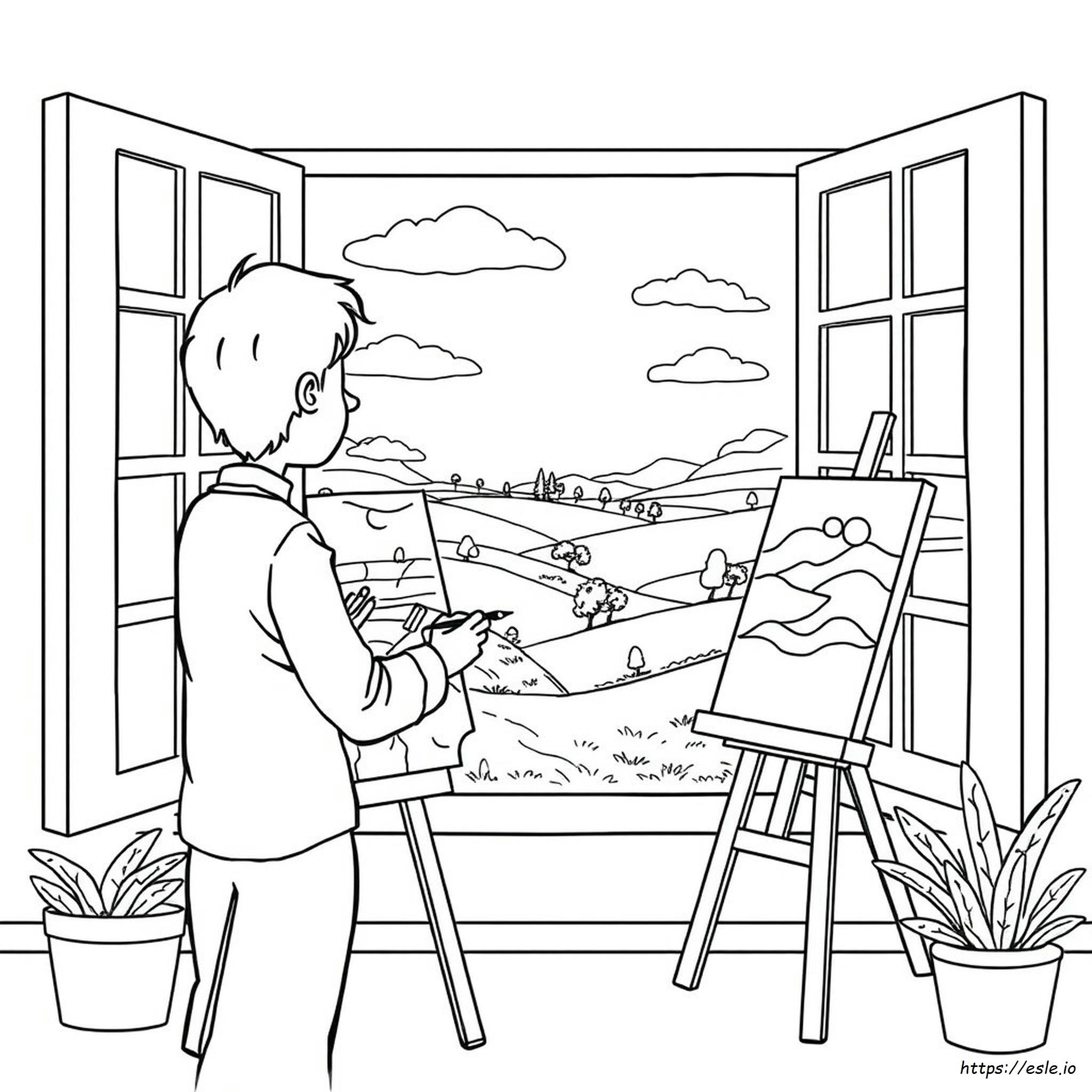 Can You Paint Watercolor On An Easel