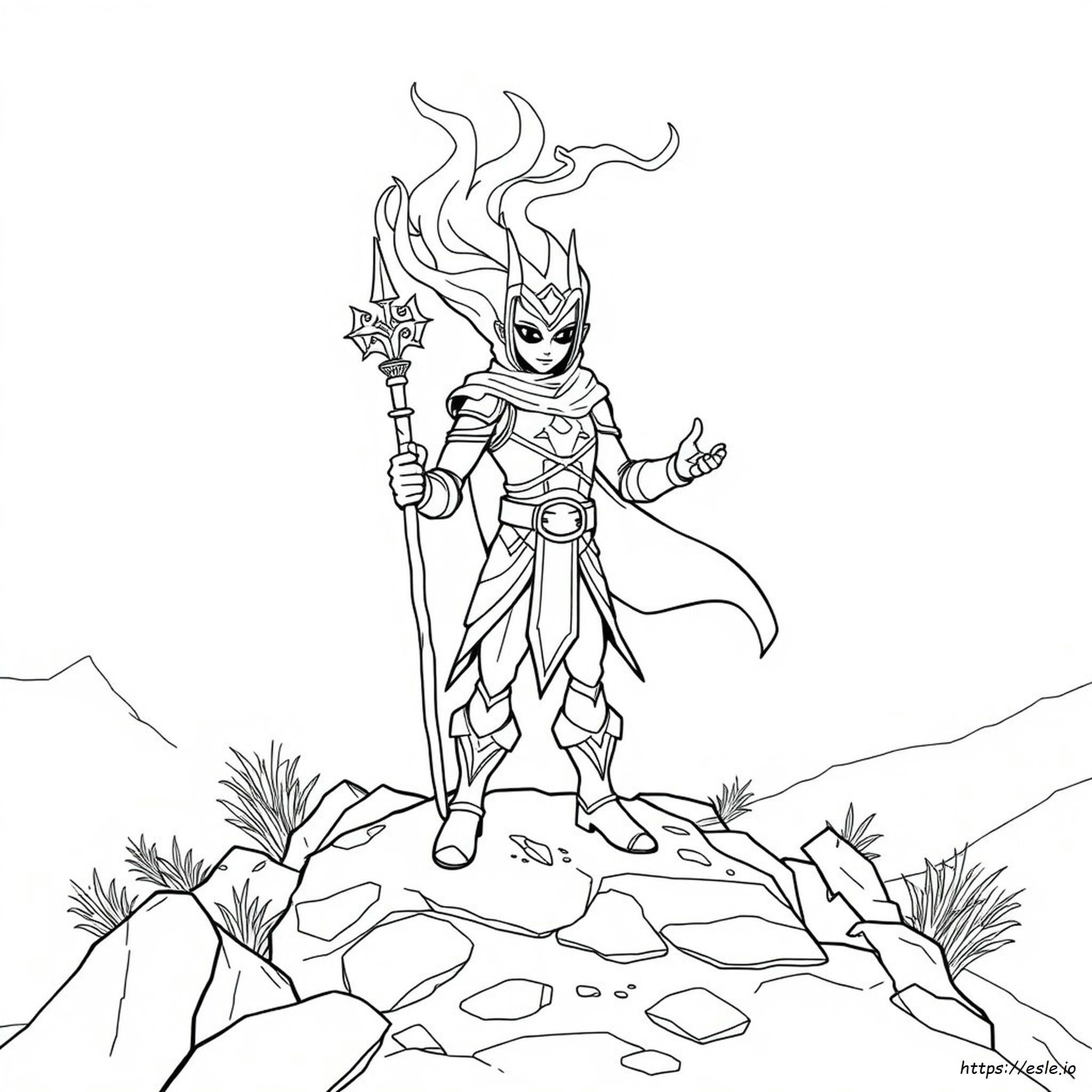 Spirit Rangers Coloring