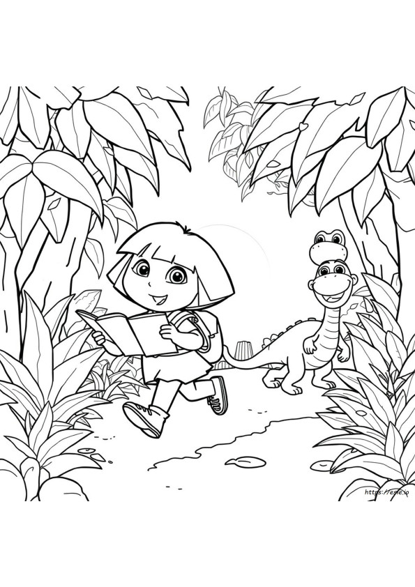 Dora A Aventureira: Desenhos Para Colorir