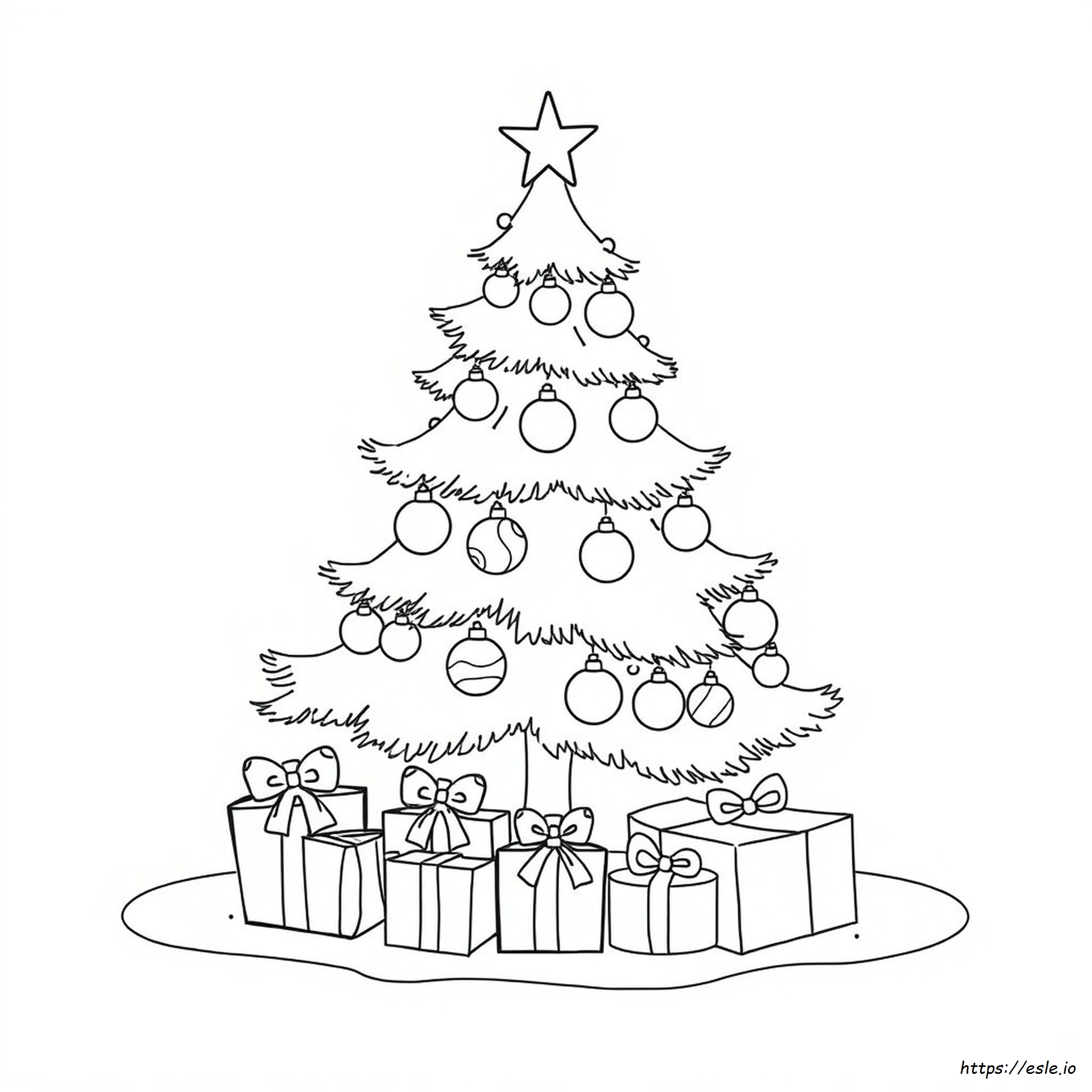 Coloring Christmas Gift