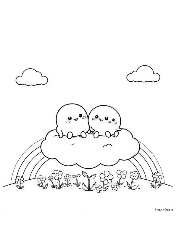 Coloriages Mignons Blob