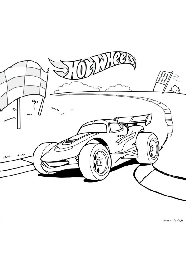 Mașini Rodger Dodger Hot Wheels De Colorat