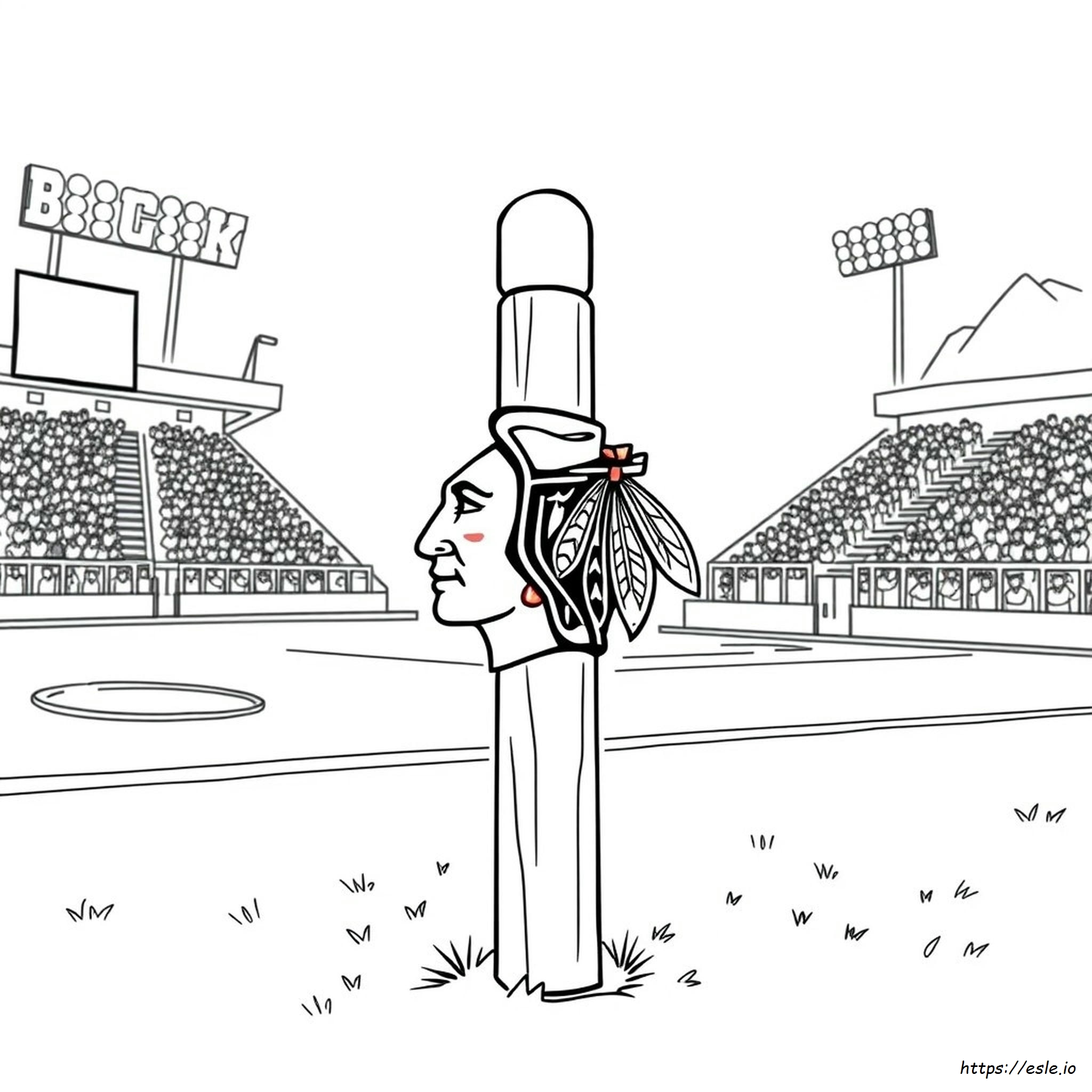 Chicago Blackhawks Coloring Pages