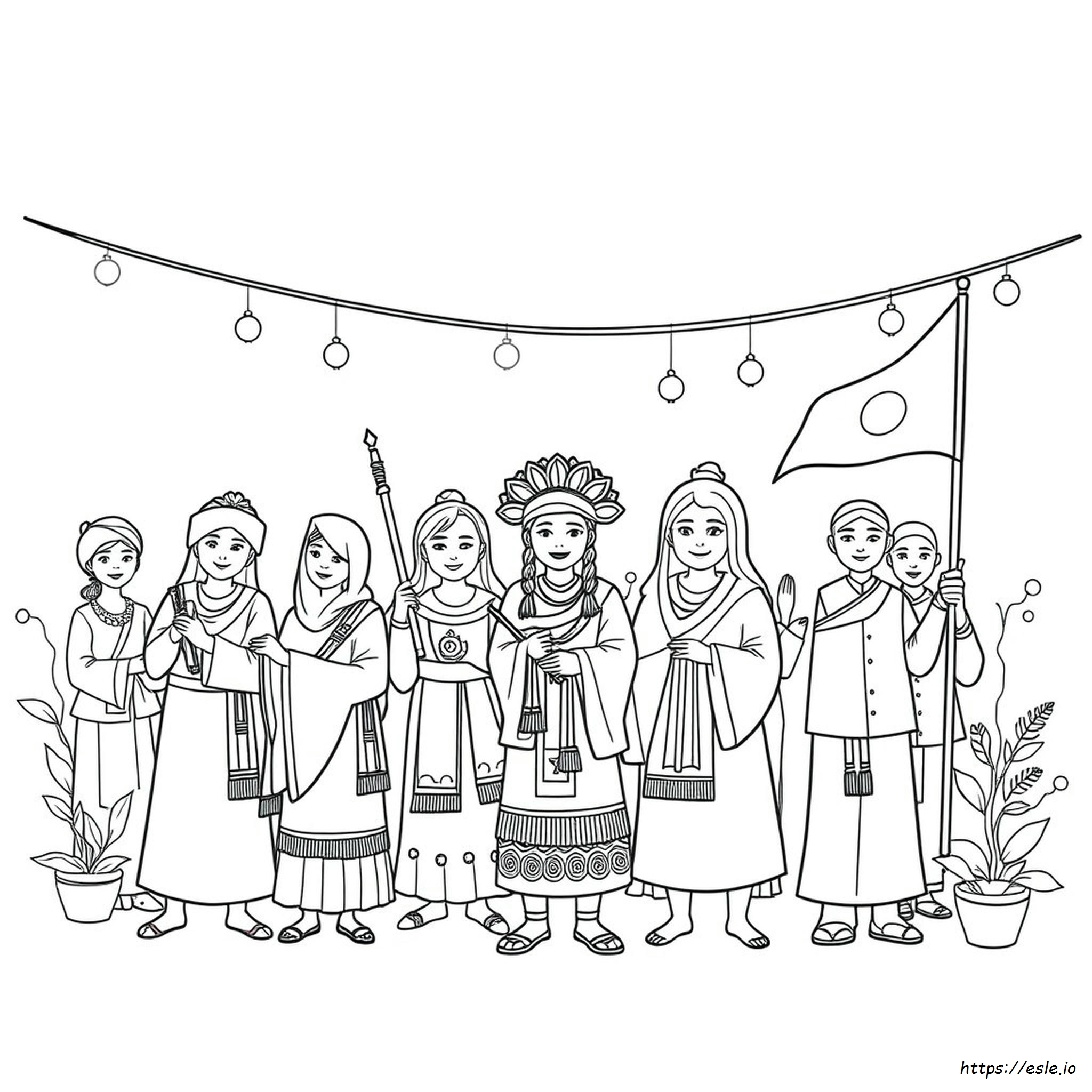 Aapi Gambar Mewarnai Untuk Anak-Anak