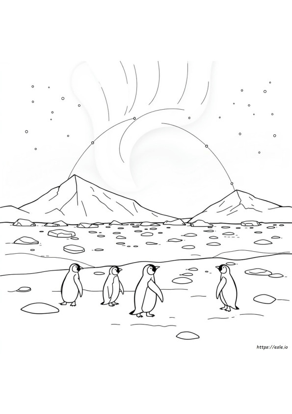 Coloriages Habitat Arctique