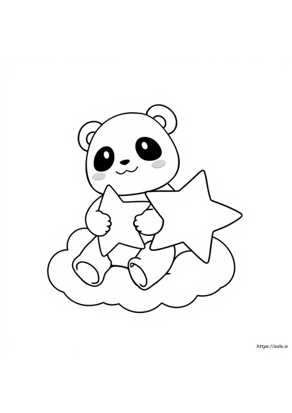 Coloriage Panda Squishmallow