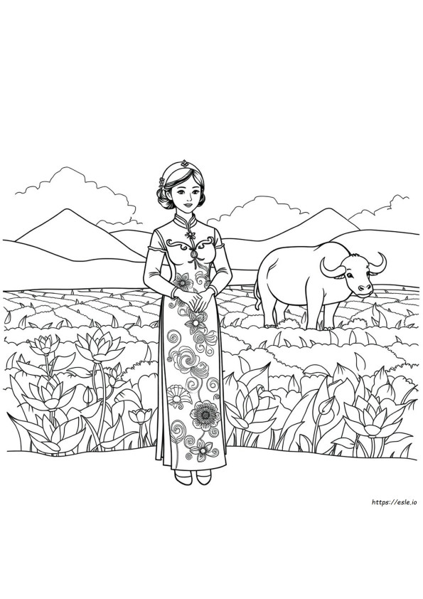 Vietnam Kleurplaat