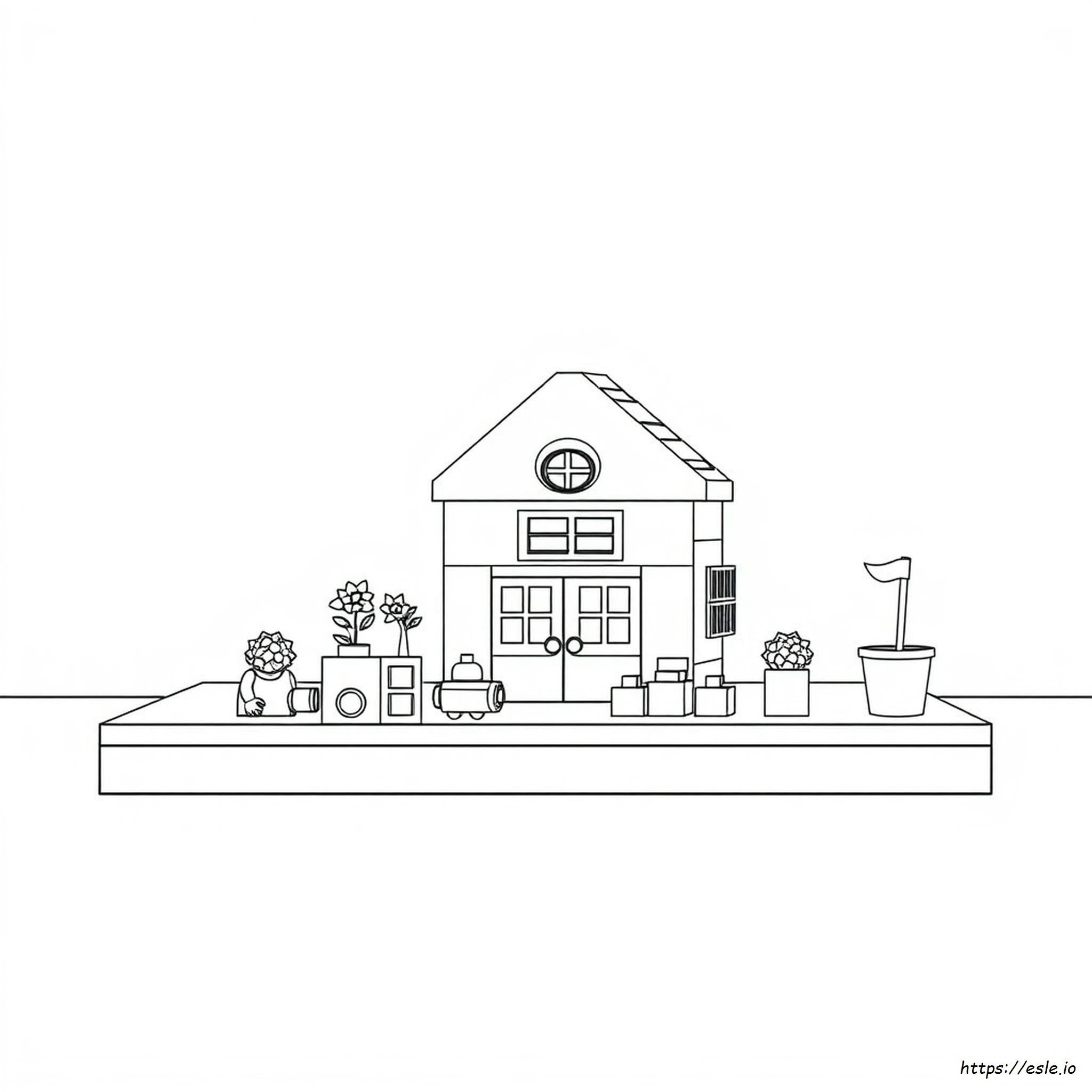 Lego Duplo Coloring Pages