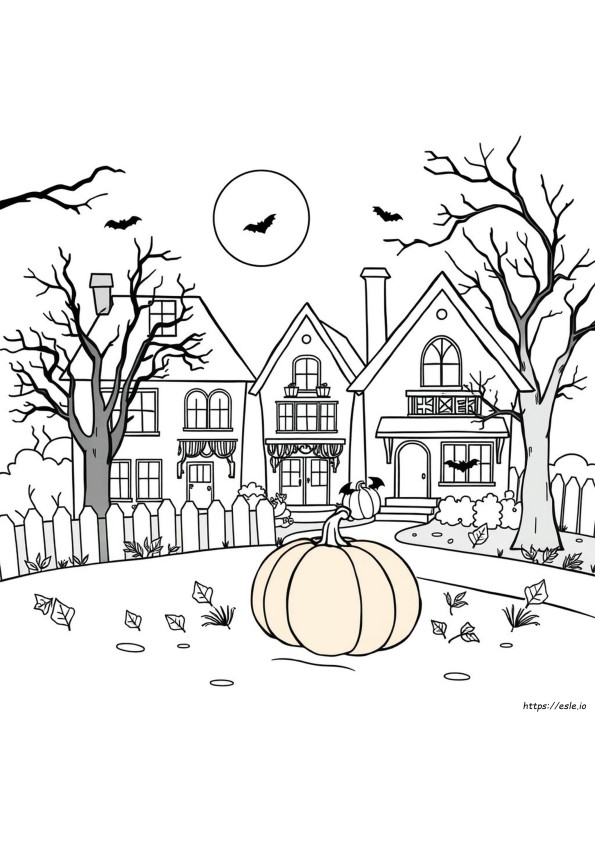 Halloween Színező Oldalak Ingyenes Pdf