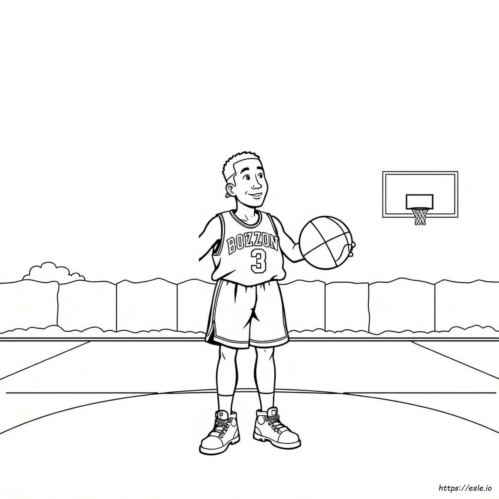 Allen Iverson Coloring Pages