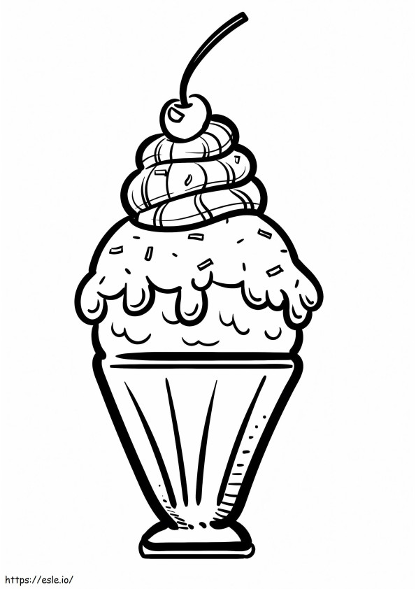 Ice Cream 15 coloring page