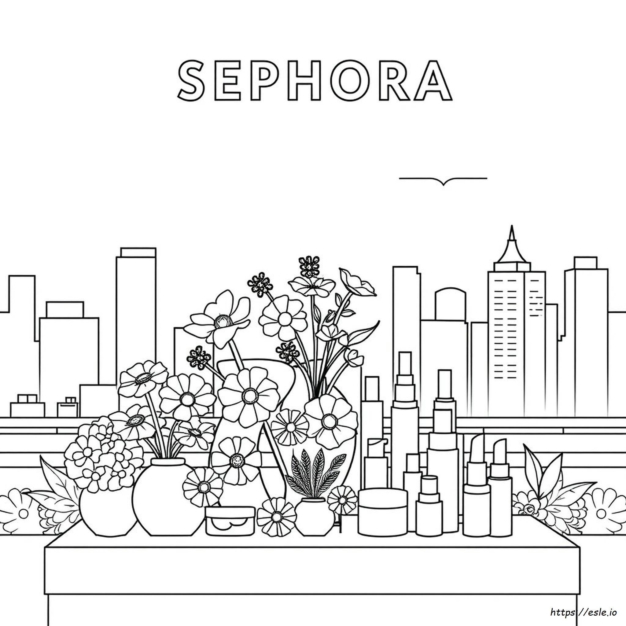Sephora Coloring Pages Printable