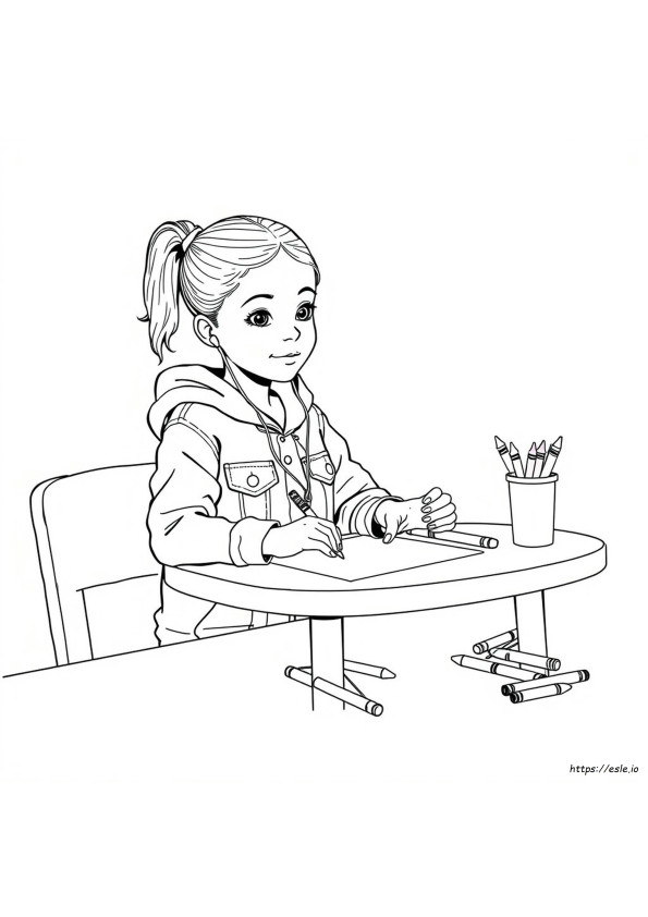Coloriage Olivia Rodrigo