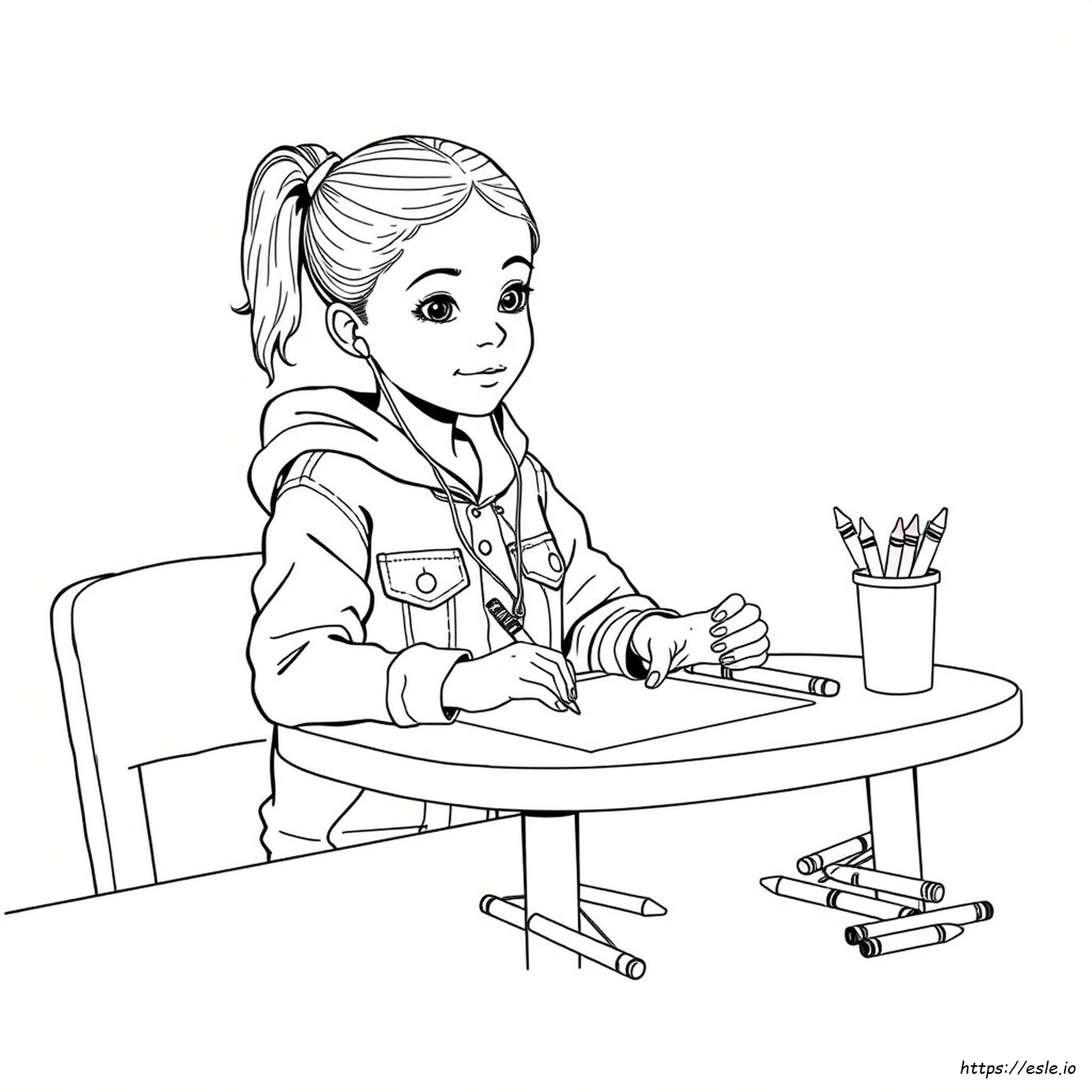 Olivia Rodrigo Colouring In