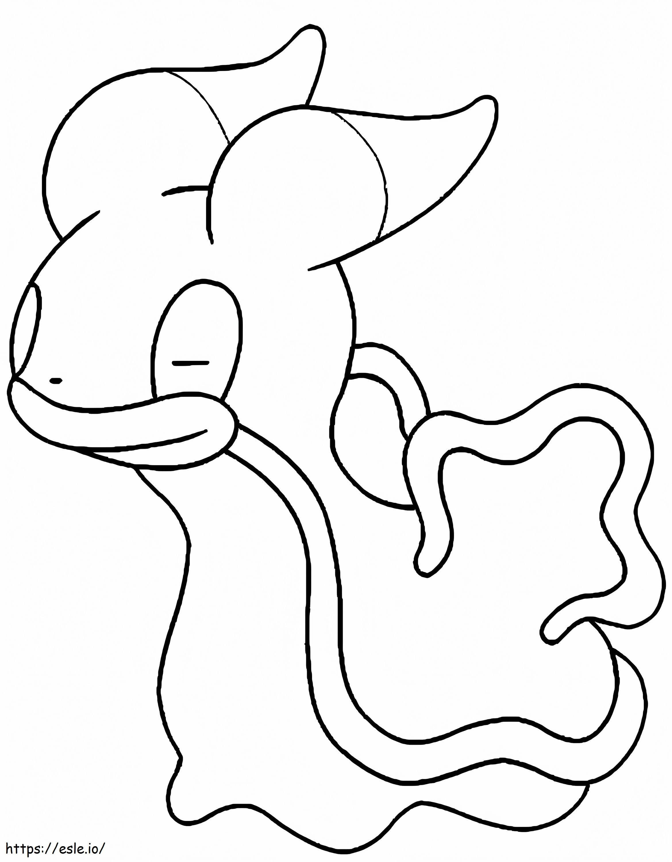 Shellos East coloring page