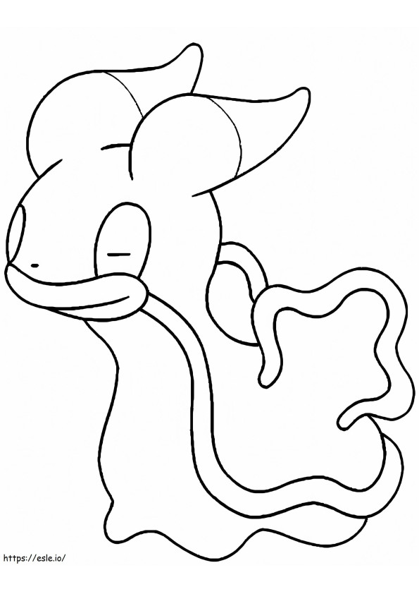Shellos East coloring page
