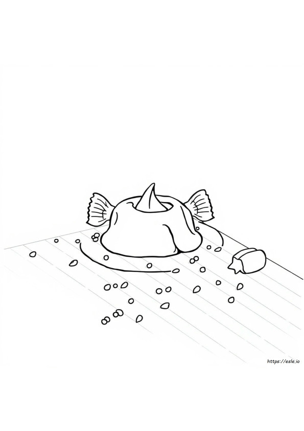 Snoep Smelt Kleurplaat kleurplaat
