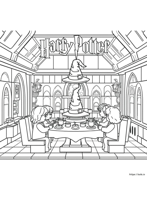 Free Printable Lego Harry Potter Coloring Pages