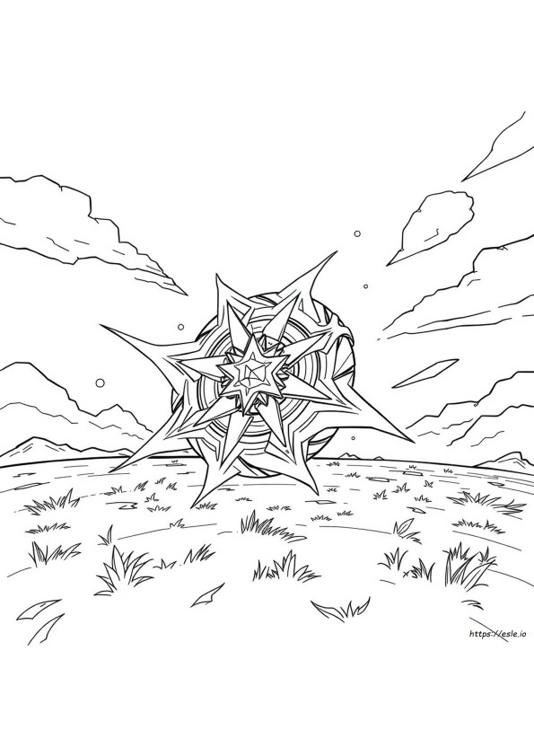 Coloriage Beyblade Genesis Valtryek