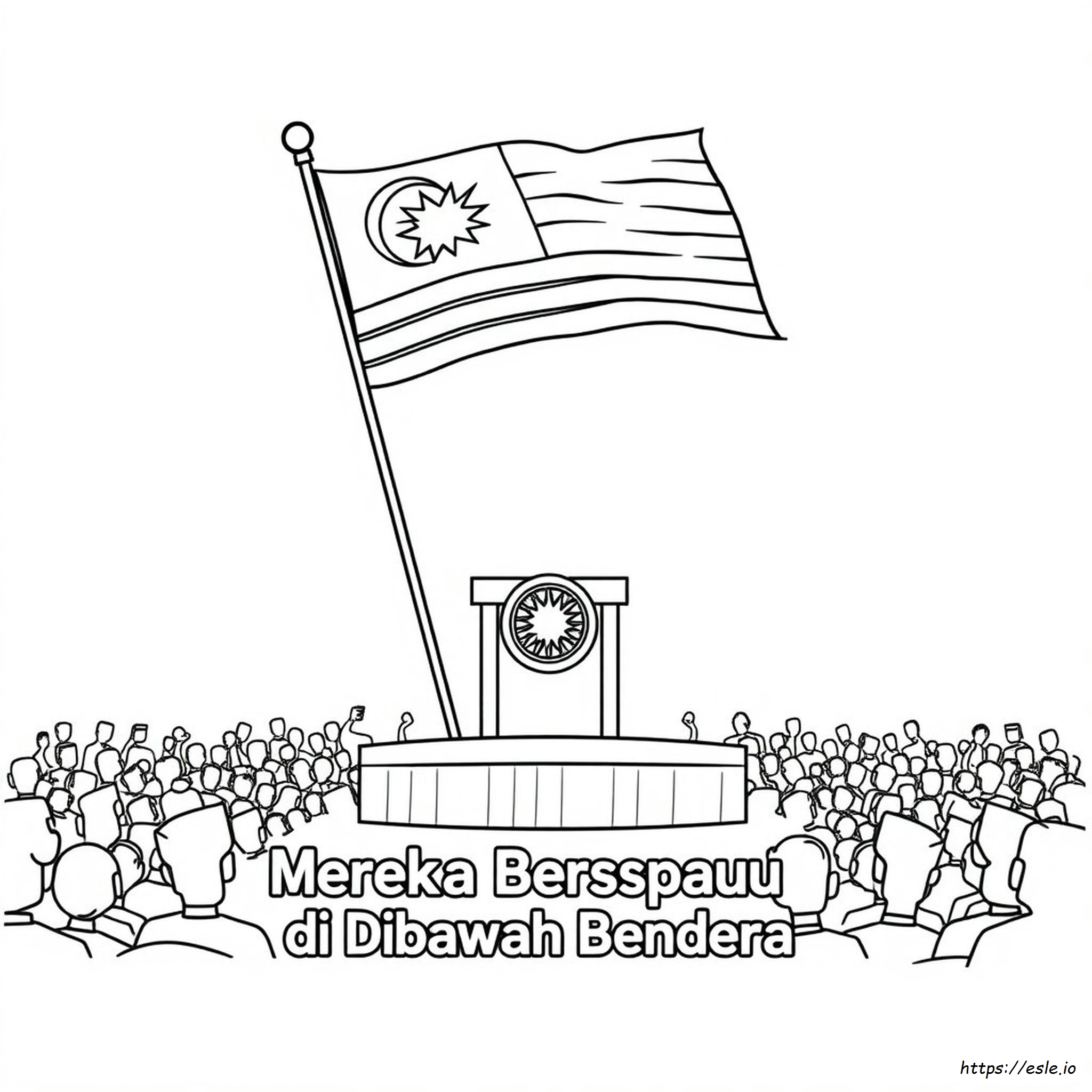 Disegni Da Colorare Per Il Giorno Nazionale Della Malesia