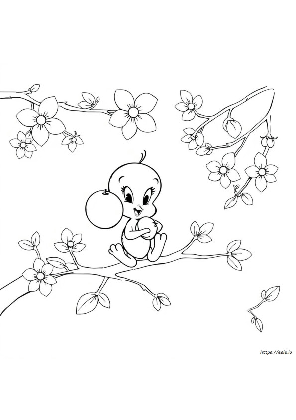 Free Printable Coloring Pages Of Tweety Bird