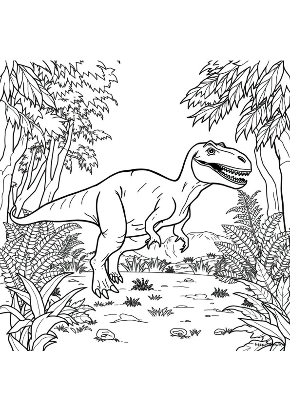Jurassic World Velociraptor Boyama Sayfası