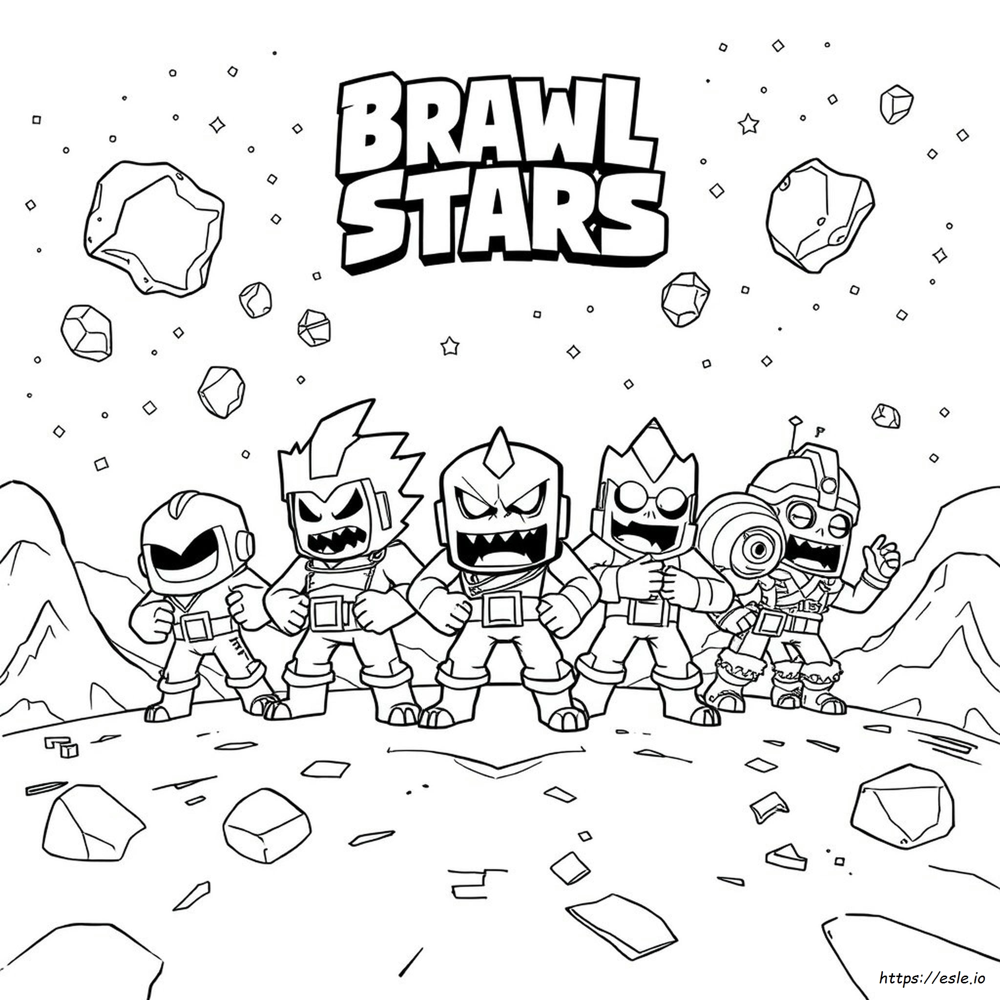 Brawl Stars Da Colorare