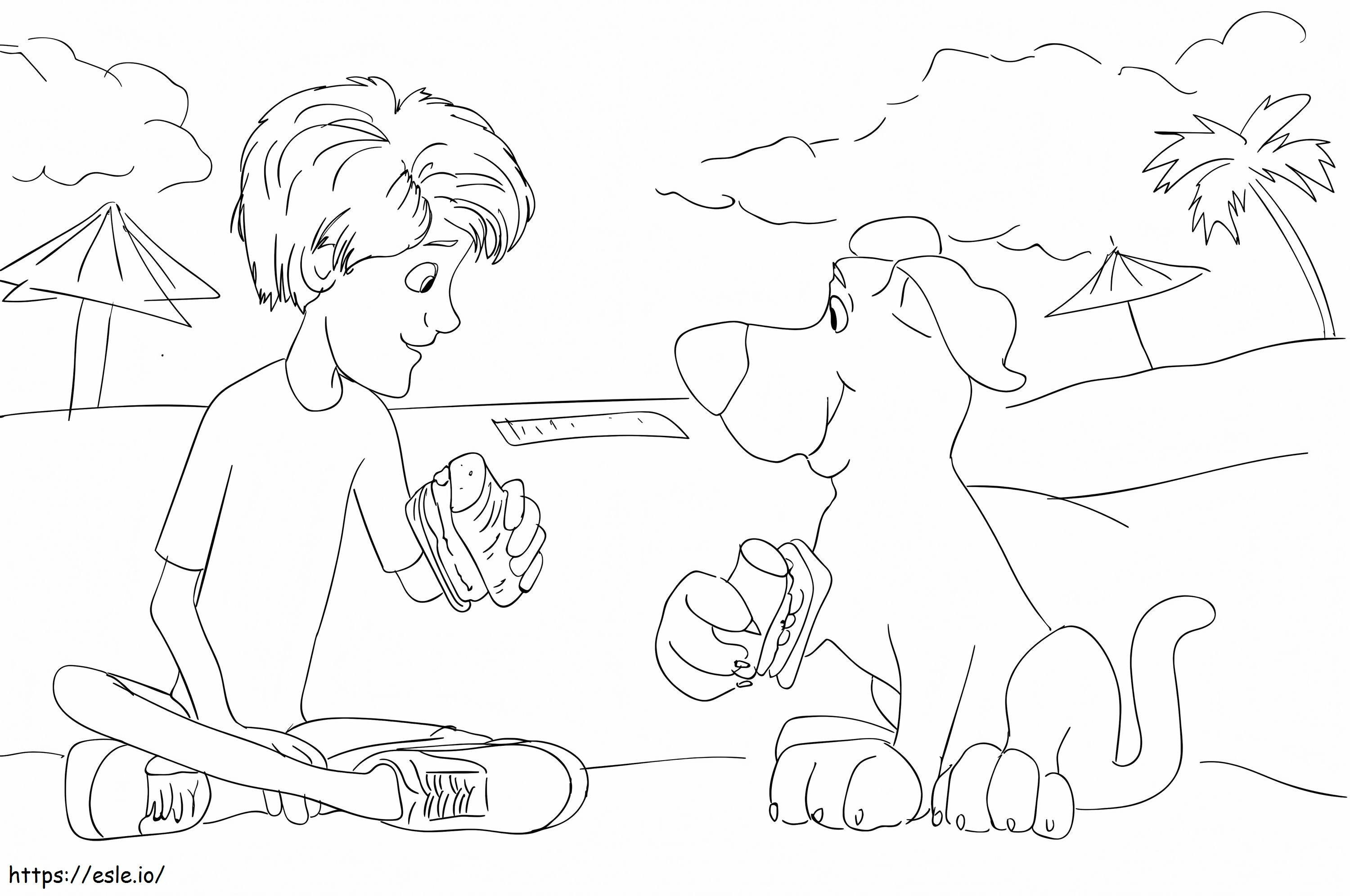 Scooby Doo Baby Cristinapicteaza coloring page