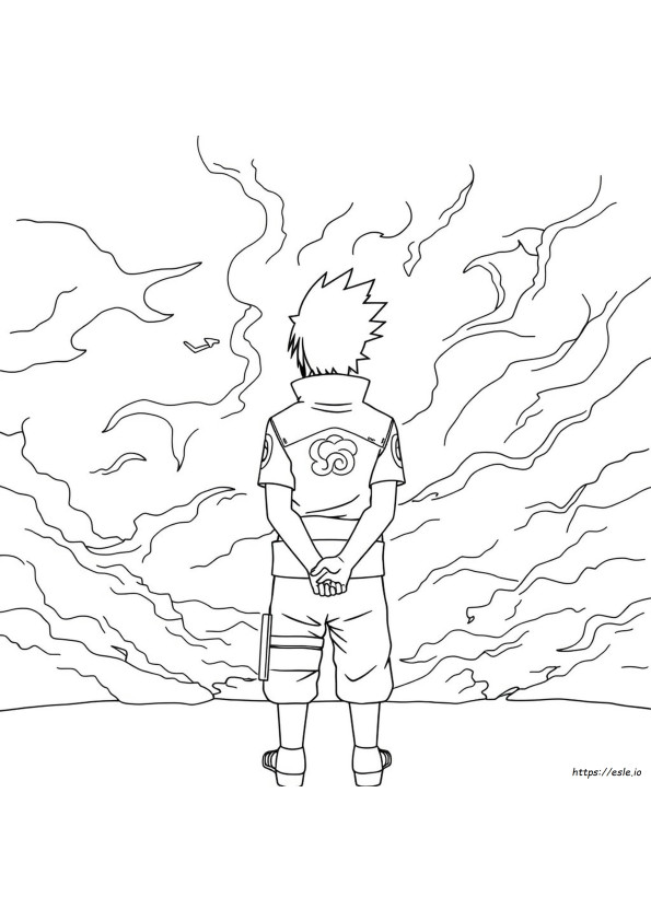 Quelle Est La Couleur De Cheveux De Sasuke