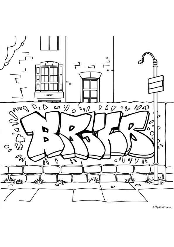 Gambar Mewarnai Grafiti Pdf