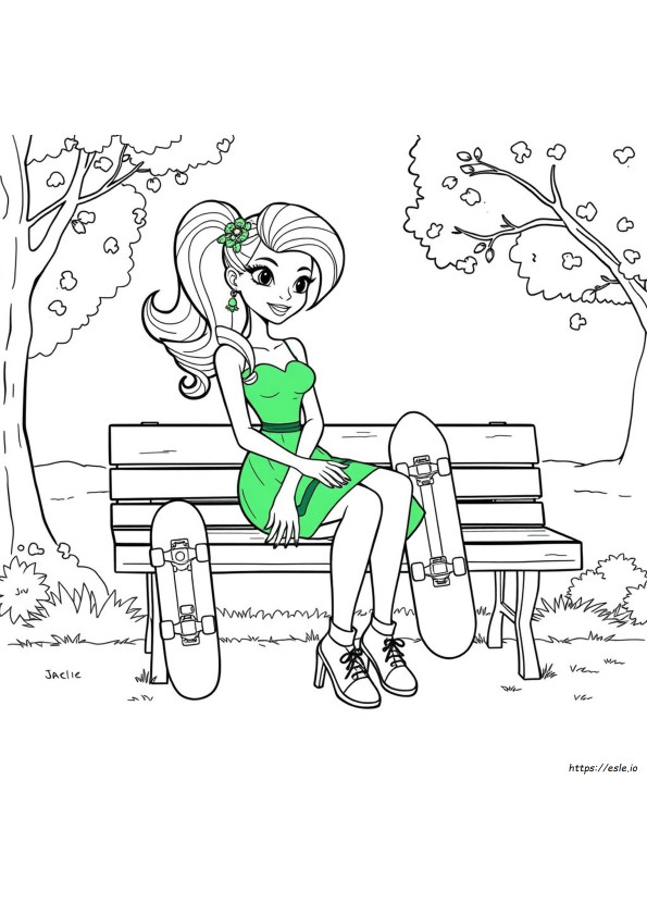Jade Bratz Da Colorare