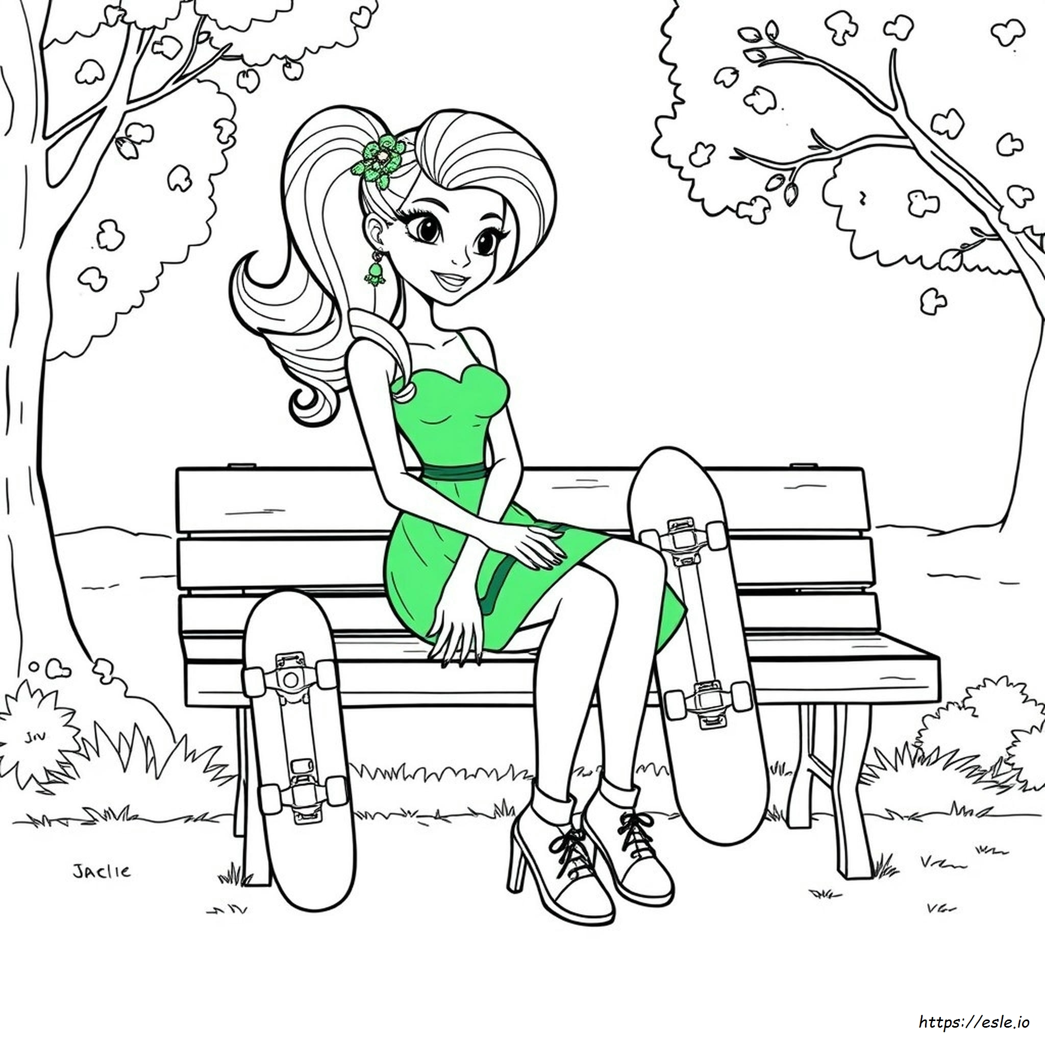 Jade Bratz Coloring Pages