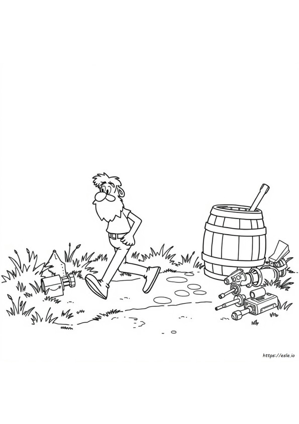 Tramp Coloring Pages