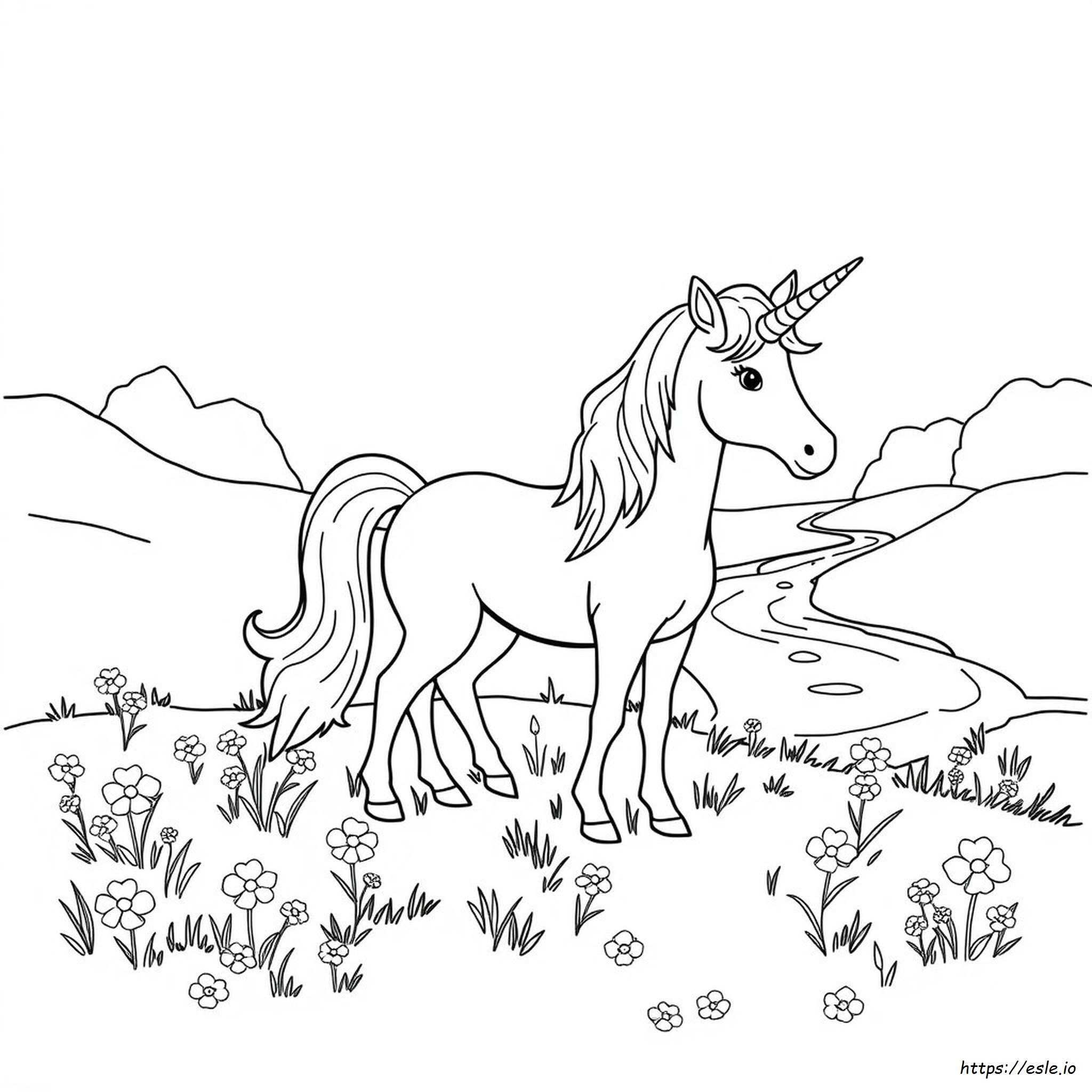 Unicorno Da Colorare Gratis