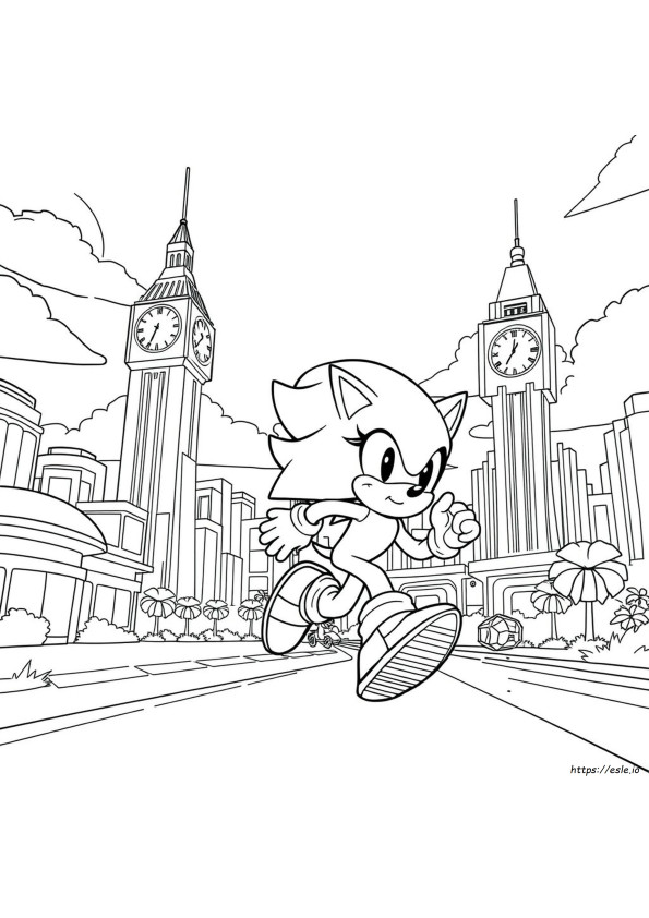 All Sonic Coloring Pages