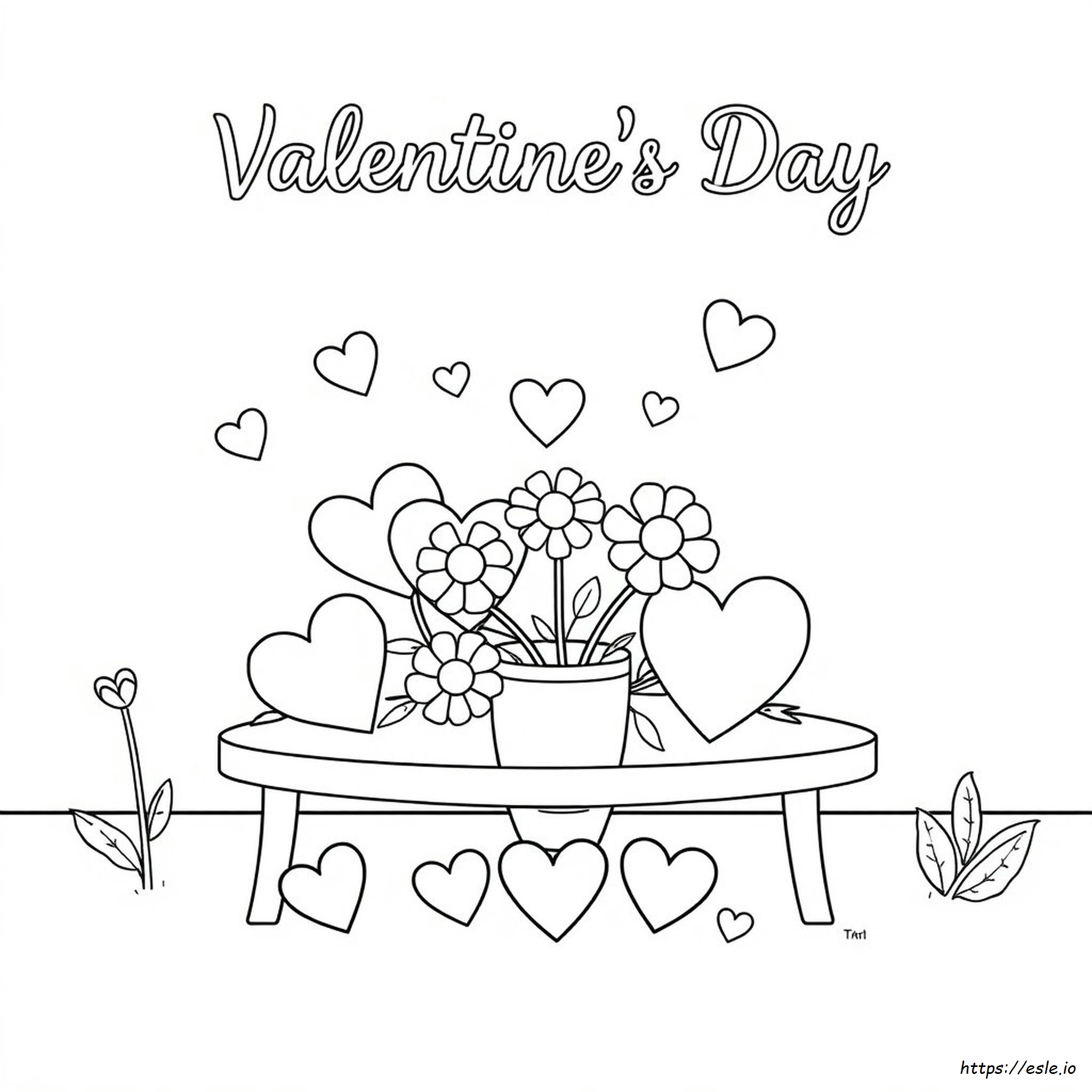 San Valentino Da Colorare Con I Numeri