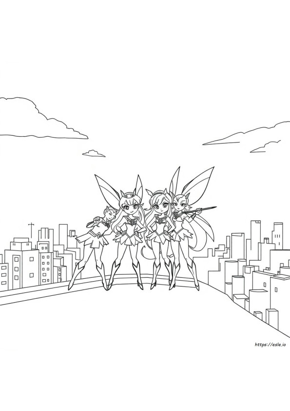 Miraculous All Kwami Coloring Pages