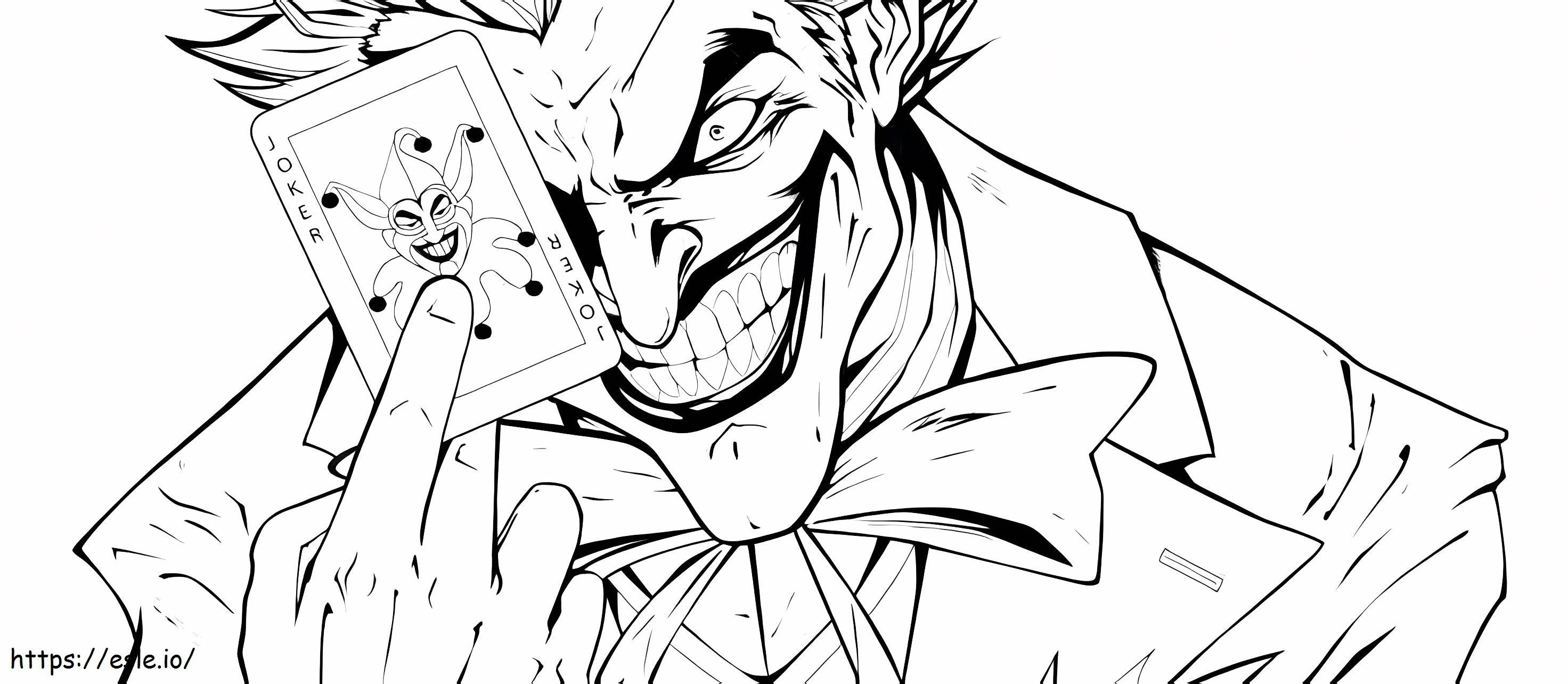 Diablo Joker coloring page