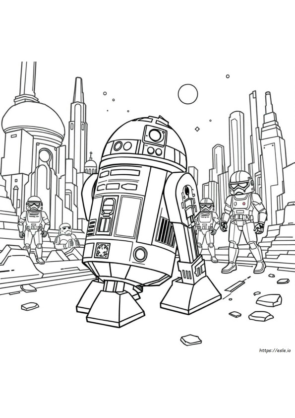Star Wars R2d2 Ausmalbilder Zum Ausdrucken