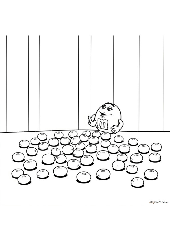 Coloriage M&M's